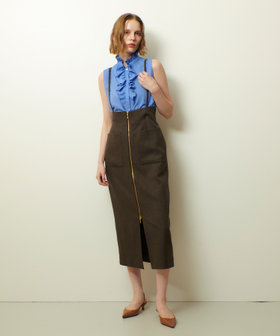 フロントフリルノースリブラウス|allureville OFFICIAL SITE / ONLINE