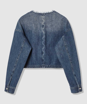 デニムノーカラージャケット|allureville OFFICIAL SITE / ONLINE SHOP