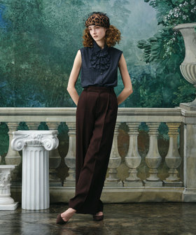 バルキーツイルワイドパンツ|allureville OFFICIAL SITE / ONLINE SHOP