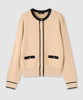 ◇ハイショクポケットクルーカーディガン