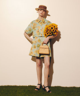 【LOULOU WILLOUGHBY】サンフラワーJQショートパンツ