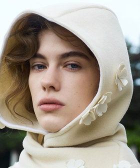 【MARGE(マージ)】HOODED SCARF