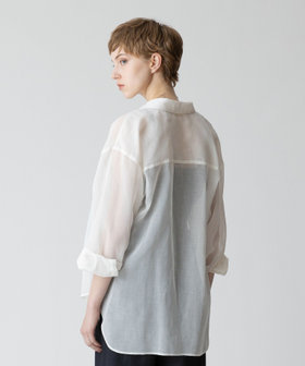 ◇ オーガンジーシアーシャツ|allureville OFFICIAL SITE