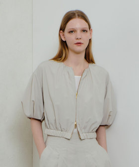 マットタフタショートブルゾン|allureville OFFICIAL SITE