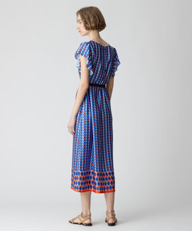 オプティカルプリントオフショルダーワンピース|allureville OFFICIAL  