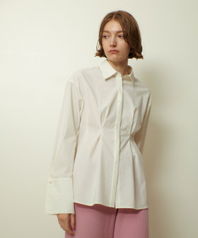 ダブルカフスタックシャツ