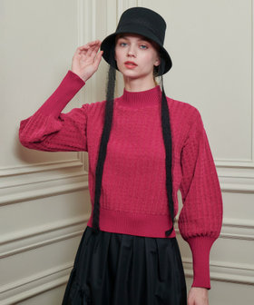 LOULOU WILLOUGHBY】ロングリブカフスモールプルオーバー|allureville