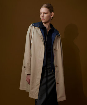 フードライナーステンコート|allureville OFFICIAL SITE / ONLINE SHOP