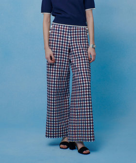 LOULOU WILLOUGHBY】トリコロールツイードマリンパンツ|allureville