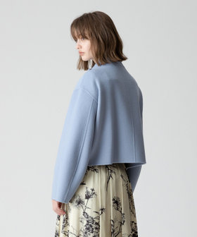 Wリバースタンドカラーショートコート|allureville OFFICIAL SITE