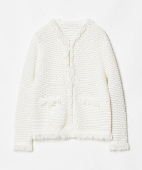 ミックスツイードニットジャケット|allureville OFFICIAL SITE