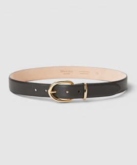 【MANUELA FIRENZE(マニュエラ フィレンツェ)】OVAL BUCKLE BELT