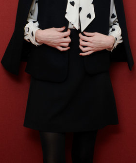 新品LOULOU Wiloughby M フォーマルにも LOULOU WILLOUGHBY】ダブルクロスミニスカート|allureville OFFICIAL