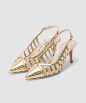 【NEBULONI E.(ネブローニ)】OLGA GOLD PUMPS