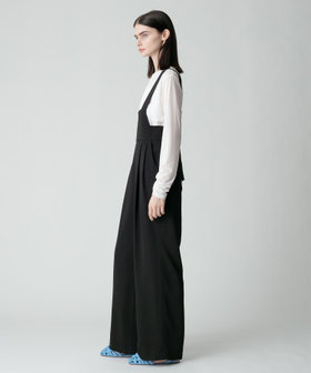 極美品　近年モデル　ルルウィルビー　サロペット　パンツ　ホワイト　1 洗える オールインワン・サロペット|商品一覧｜allureville OFFICIAL