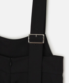 alluaville エステルダブルクロスサロペットパンツ ￥35,200 エステルダブルクロスサロペットパンツ|allureville OFFICIAL