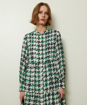 【新品未使用・お買い得！！】アルアバイル/ワンピース/黒×白/ドット柄/サイズ1 LOULOU WILLOUGHBY】オーガンドットワンピース|allureville