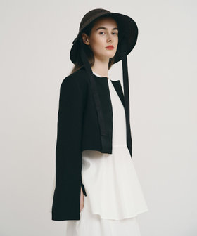 ノーカラーボレロジャケット|allureville OFFICIAL SITE / ONLINE SHOP
