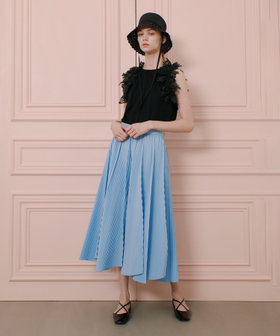 LOULOU WILLOUGHBY】ランダムアコーディオンプリーツスカート LOULOU WILLOUGHBY】ランダムアコーディオンプリーツスカート