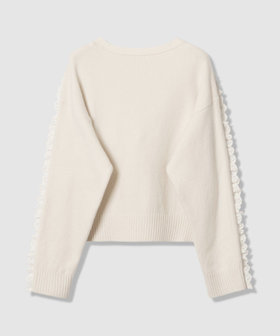 LOULOU WILLOUGHBY】ショルダーレース釦プルオーバー|allureville