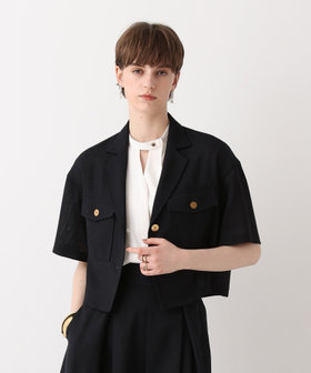 カラミショートジャケット