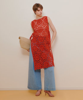 マクラメ刺繍ワンピース|allureville OFFICIAL SITE / ONLINE SHOP