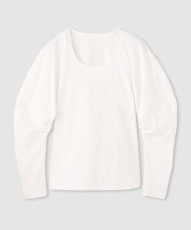 【LOULOU WILLOUGHBY】シルバイオポンチデザインスリーブプルオーバー