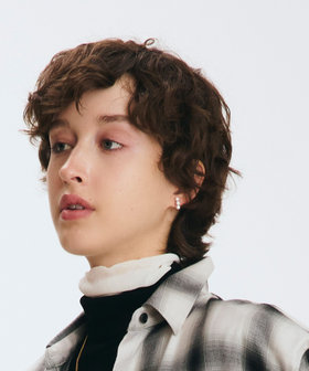 【MOUNIR(ムニール)】3 PEARL STUDS PIERCE
