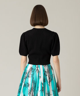 新品 LOULOU WILLOUGHBY アイレットポインテールカーディガン allureville｜【LOULOU WILLOUGHBY】アイレットポインテール