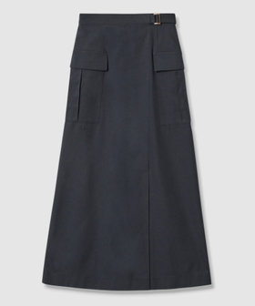 Askariページ°・*:.。.☆ ツイルストレッチサファリスカート|allureville OFFICIAL SITE