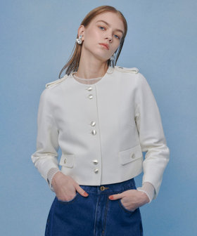 LOULOU WILLOUGHBY】コットンダブルクロスジャケット|allureville