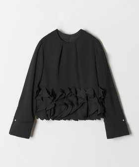 LOULOU WILLOUGHBY】ラッフルコサージュブラウス|allureville