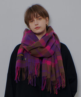 TWEEDMILL(ツィードミル)】 LAMBS WOOL STOLE|allureville OFFICIAL