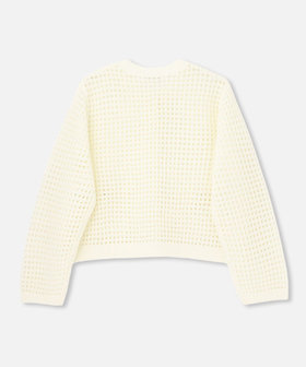 フィッシュネットニットジャケット|allureville OFFICIAL SITE