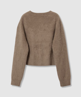 カシミヤブレンドファー加工カーディガン|allureville OFFICIAL SITE