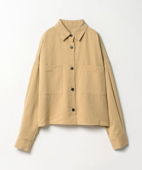 ヘビーツイルクロップドシャツ|allureville OFFICIAL SITE
