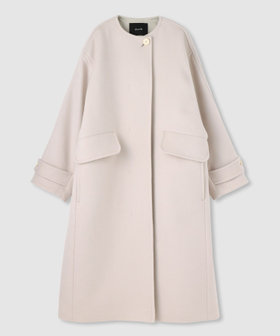 Noble ノーカラーコクーンコート　美品 ノーカラーコクーンコート|allureville OFFICIAL SITE / ONLINE SHOP