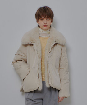 ファーカラーショートダウンコート|allureville OFFICIAL SITE