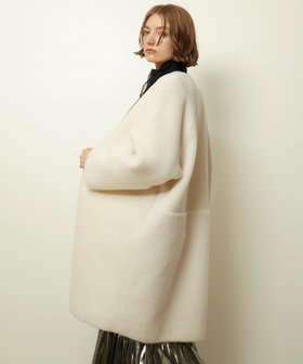 ツーブロッキングボアコート|allureville OFFICIAL SITE / ONLINE SHOP