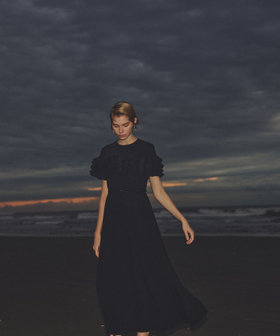 セール 50%OFF】【LOULOU WILLOUGHBY】ラッフルコサージュ