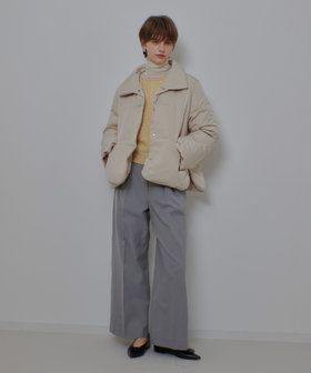 ファーカラーショートダウンコート|allureville OFFICIAL SITE