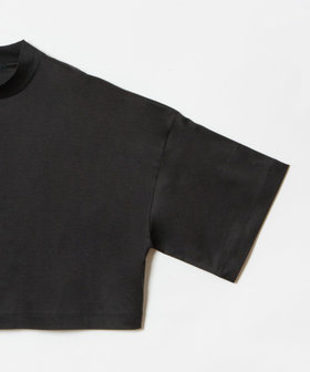 allureville ワイドクロップTEE 黒 ワイドクロップTEE|allureville OFFICIAL SITE / ONLINE SHOP