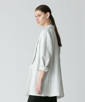 リネンスラブビックショルダージャケット|allureville OFFICIAL SITE