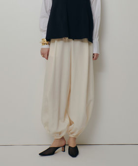 フィブリルポプリンバルーンパンツ