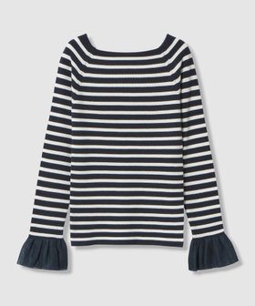 ２WAYネックフリルカフプルオーバー