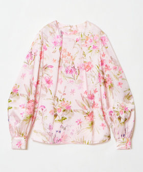 LOULOU WILLOUGHBY】RATTI ソフトフラワープリントブラウス