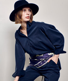 フィブリルカシュクールシャツ|allureville OFFICIAL SITE / ONLINE