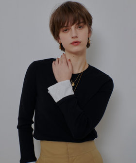 レースカフスドッキングプルオーバー|allureville OFFICIAL SITE