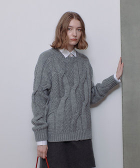 ランダムケーブルプルオーバー|allureville OFFICIAL SITE