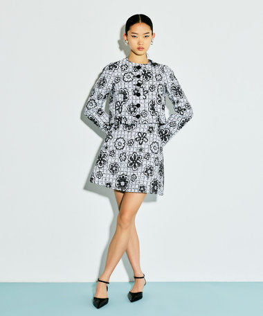 【LOULOU WILLOUGHBY】MALHIA ツイードミニスカート